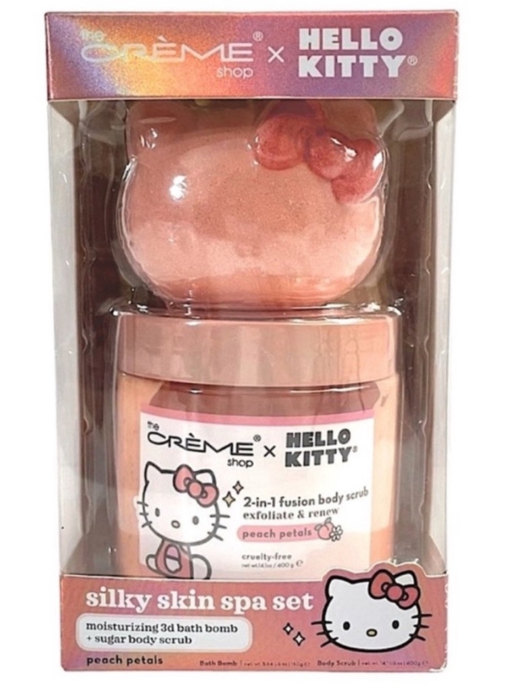 The Crème Shop x Hello Kitty Silky Skin Spa Set Full Size NWT